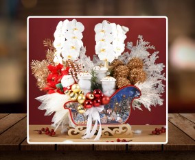 2025 HAMPERS NATAL ORCHID JOY HITAM